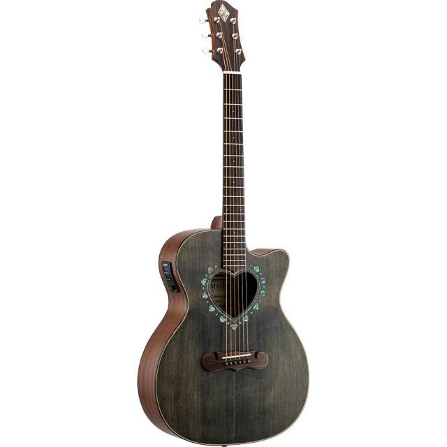 Zemaitis/CAF-90HCW (Denim Black Abalone)【お取り寄せ商品】