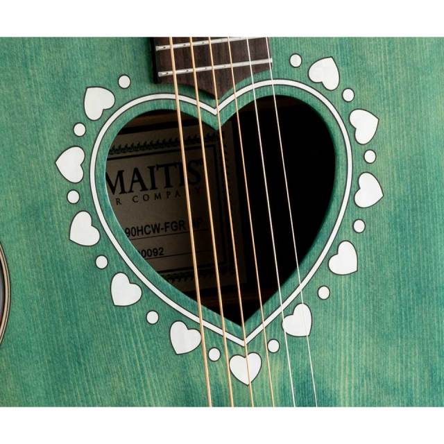 Zemaitis/CAF-90HCW (Forest Green Mother of Pearl)【お取り寄せ商品】