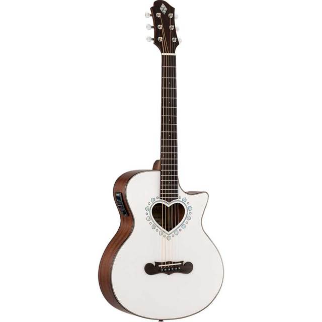 Zemaitis/CAM-90HCW (Gloss White Mother of Pearl)【お取り寄せ商品】