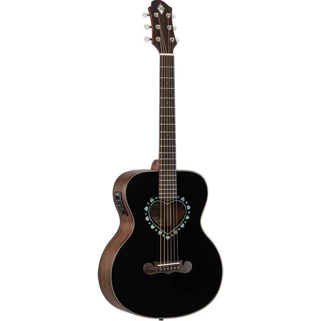 Zemaitis/CAM-90H (Gloss Black Abalone)【お取り寄せ商品】