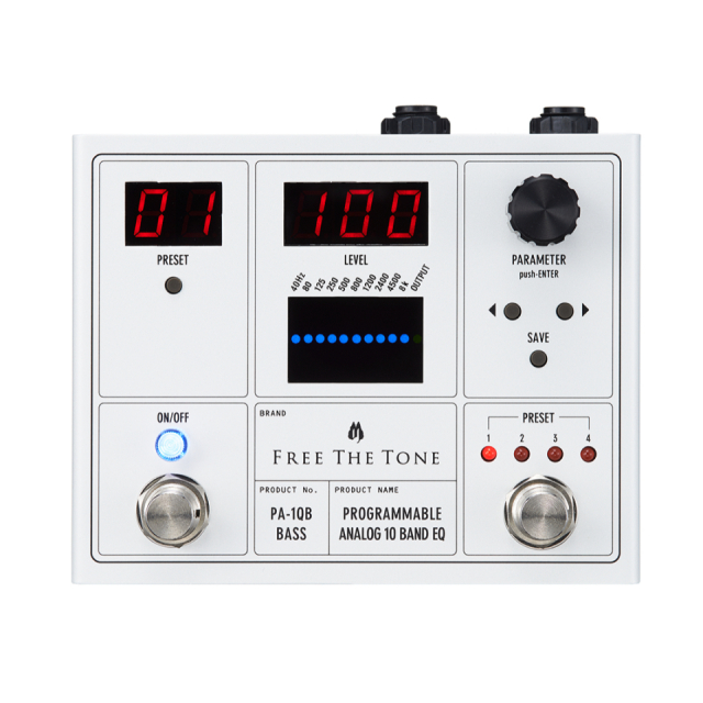 FREE THE TONE/PA-1QB 10 BAND EQ ベース用【お取り寄せ商品】