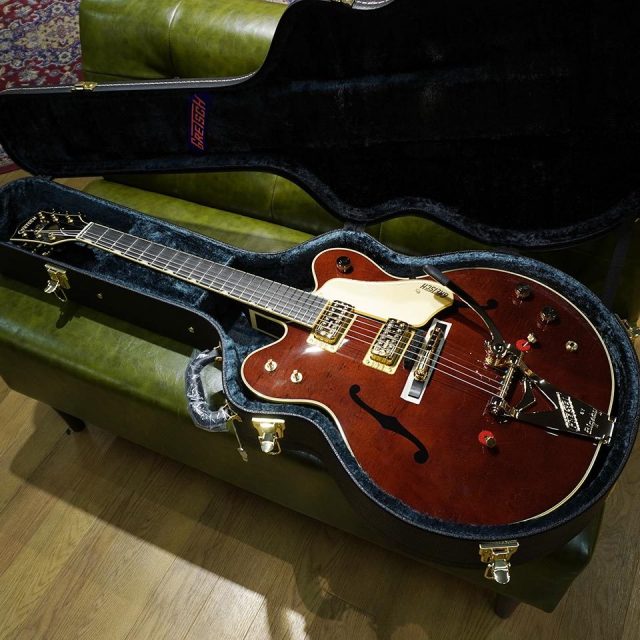 Gretsch/G6122T-62 Vintage Select Edition '62 Chet Atkins Country Gentleman Hollow Body with Bigsby Walnut Stain【送料無料】【在庫あり】