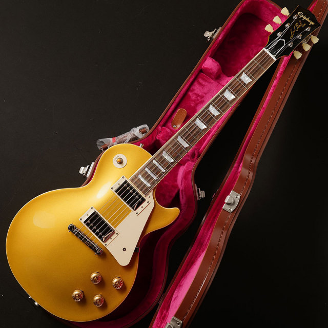 ギター Tak 1955 Les Paul Standard Antique Gold Epiphone Tak Matsumoto 1955 Les Paul Standard (Antique Gold