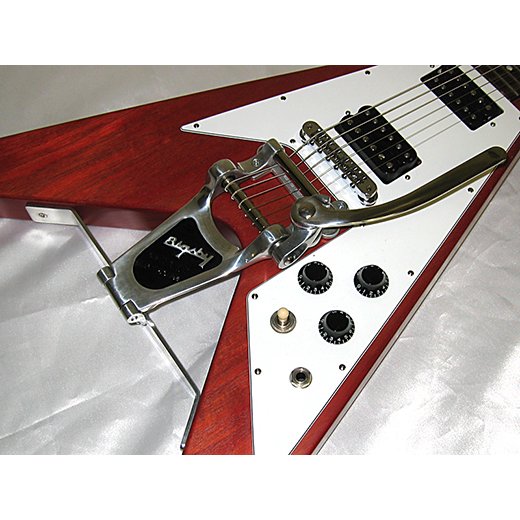 フライングV Gibson 80s Flying V Ebony | The Music Zoo