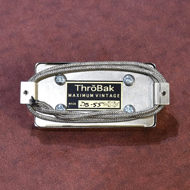 Throbak/DS-55 MXV NECK Buffed Raw Nickel A3 7.3k Short leg