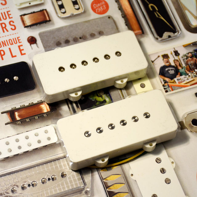 Curtis Novak Pickups/JM-90 Neck+Bridge PARCHMENT【お取り寄せ商品】
