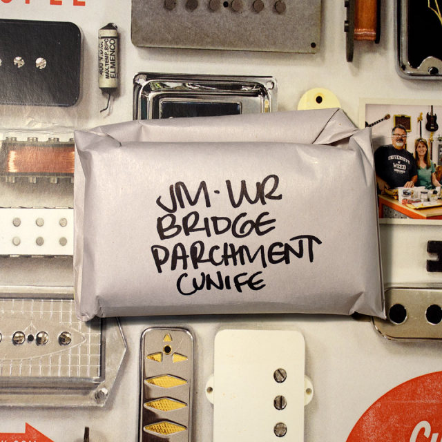 Curtis Novak Pickups/JM-WR BRIDGE PARCHMENT CUNIFE【お取り寄せ商品】 