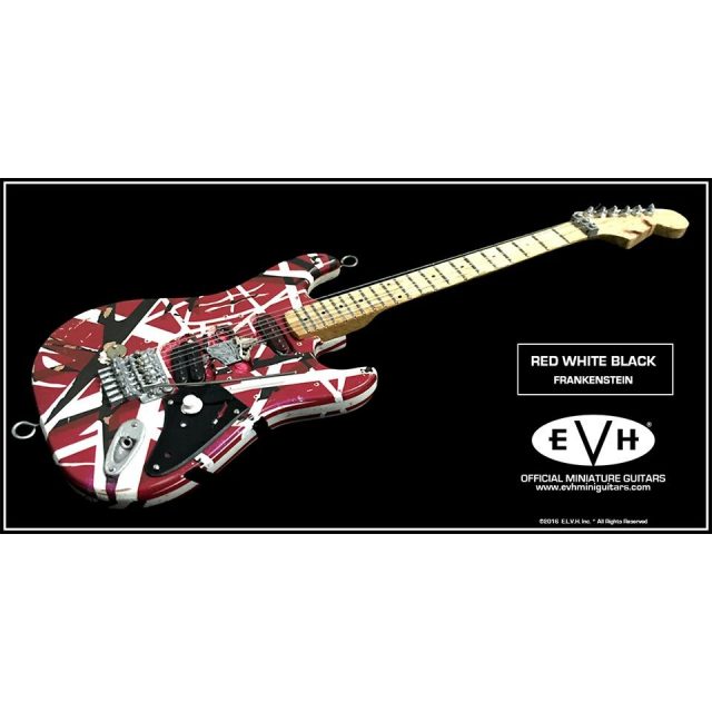 EVH MINI GUITARS/Red-White-Black  "Frankenstein"【お取り寄せ商品】