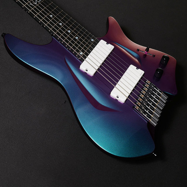 Aristides Guitars/H/08 (Purple/Green Chameleon Gloss) #3117