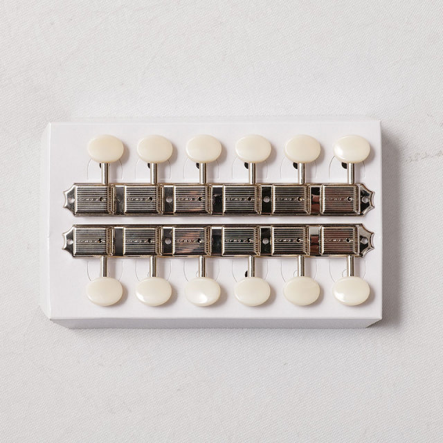 Kluson/6 per plate / PB / Nickel 12 st LR【お取り寄せ商品】