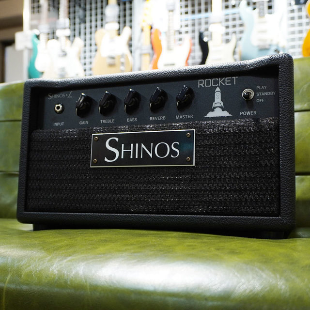 SHINOS/Rocket Head Black w/Black Grill & Chicken Knob【在庫あり】