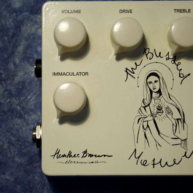 ギター Heather Brown The Blessed Mother The Blessed Mother Light Gain Transparent Overdrive / Boost