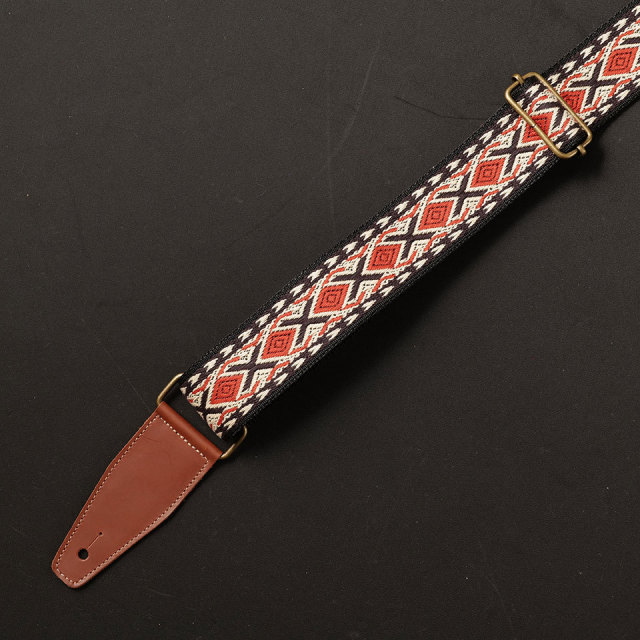 BlueBell/Road Series Strap (Dark Coffee and Orange)【BBR020】【お取り寄せ商品】