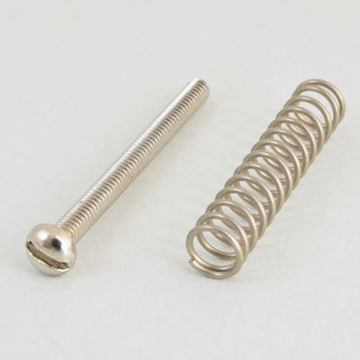 Montreux/HB P/U height screws slotted head inch Nickel (4) / 479【在庫あり】