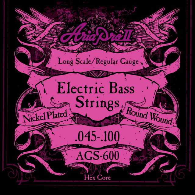 Aria Pro II /AGS-600 -Long Scale-(45-100)【在庫あり】