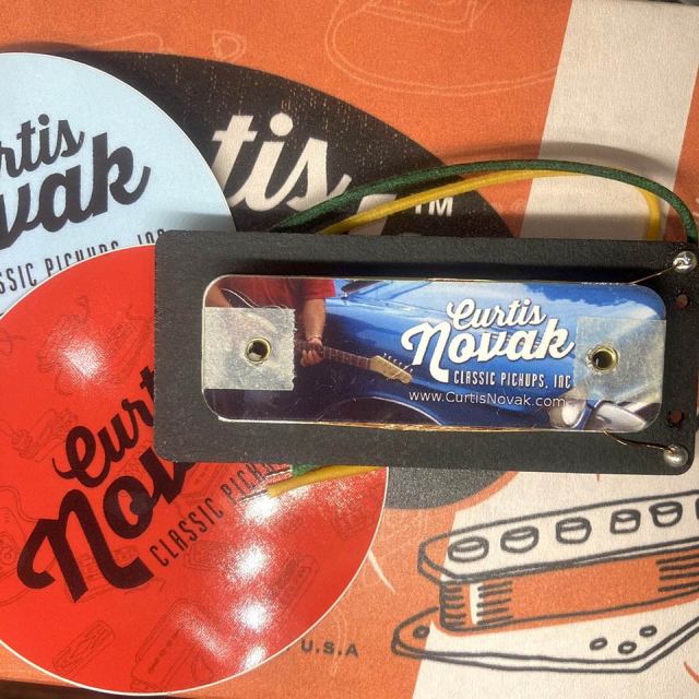 Curtis Novak Pickups/JM-GF Diamond Neck【White Cover】【Gold