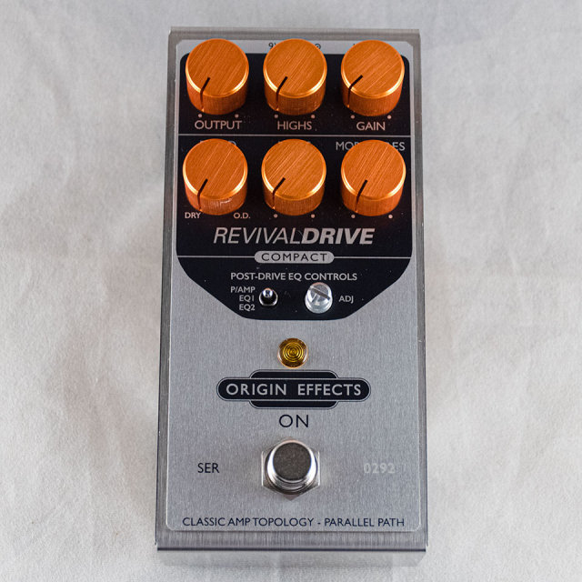 ORIGIN EFFECTS/Revival DRIVE Compact【検品後出荷】【在庫あり