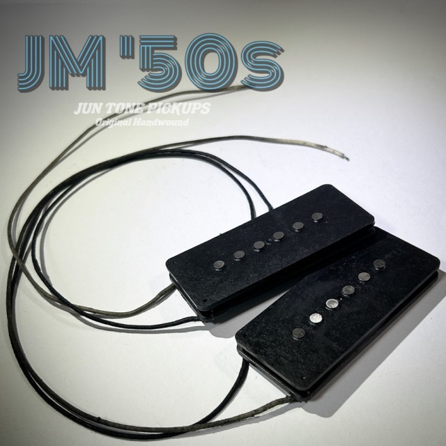 JUNTONE PICKUPS/JM '50s set Parchment Cover【在庫あり】