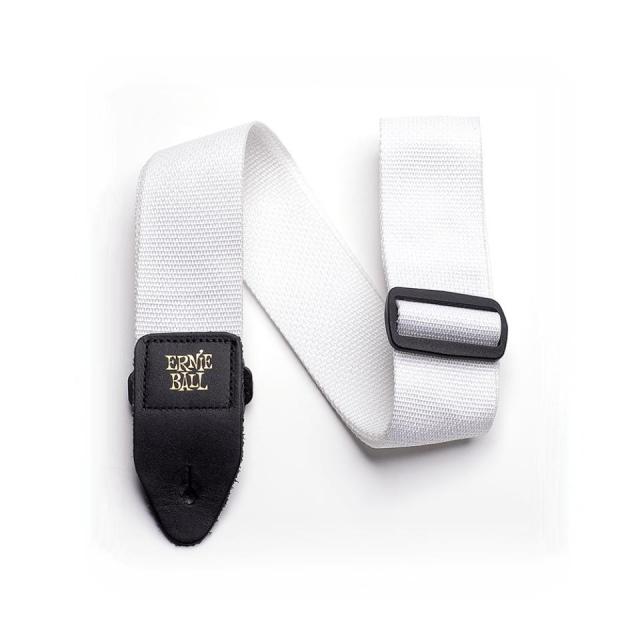 ERNIE BALL/4036 POLYPRO STRAP White【在庫あり】