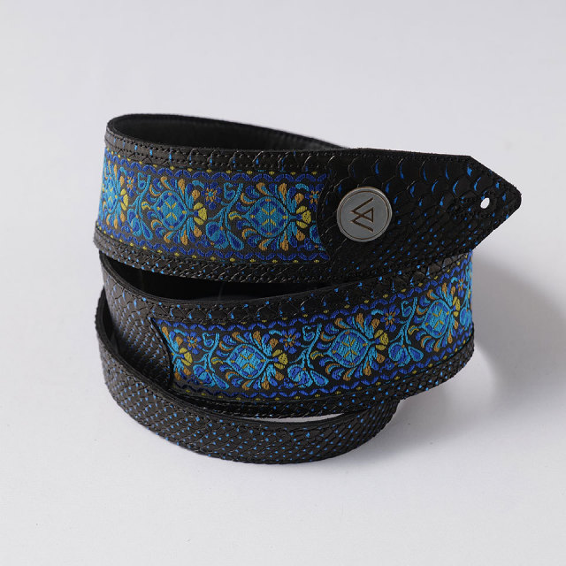 LAMANTA/Modern Vintage (Flower Blue Snake Leather)【LM82SB】【お取り寄せ商品】