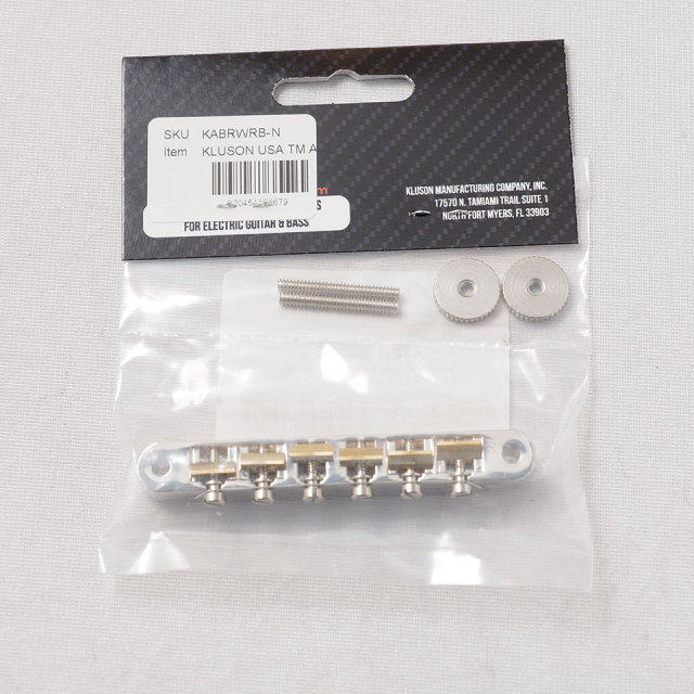 【新品・未開封】Montreux ABR-1 ブリッジワイヤード ブラス サドル Amazon | Montreux ABR-1 style Bridge wired Chrome with Nylon