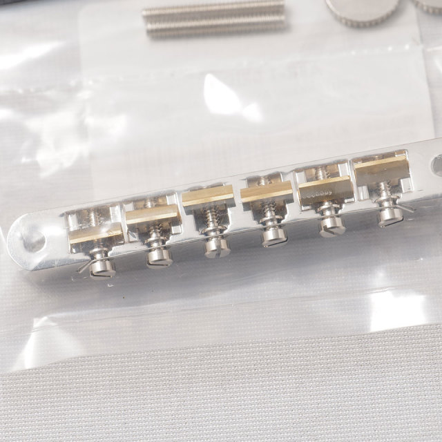 Kluson/ABR-1 BRIDGE WIRED RAW BRASS SADDLE Nickel【ブラス