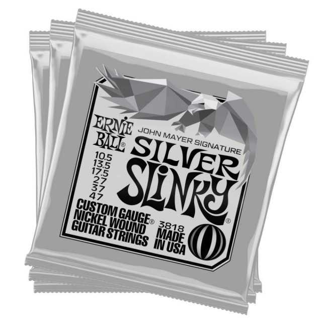 ERNIE BALL/EB 3818 SLINKY 3P SILVER【在庫あり】