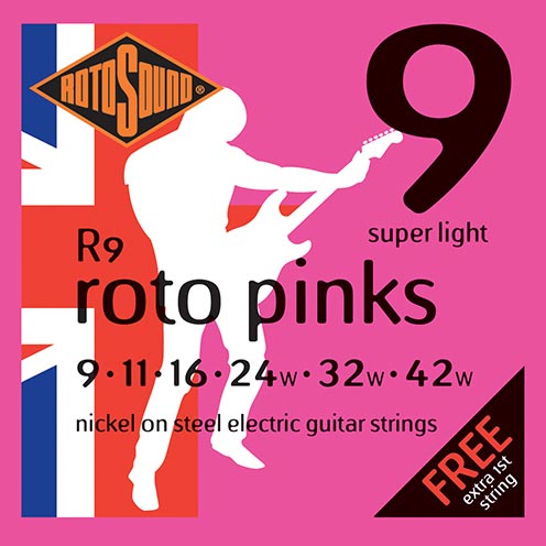 ROTOSOUND/R9 | Roto Pinks | 9-42【在庫あり】