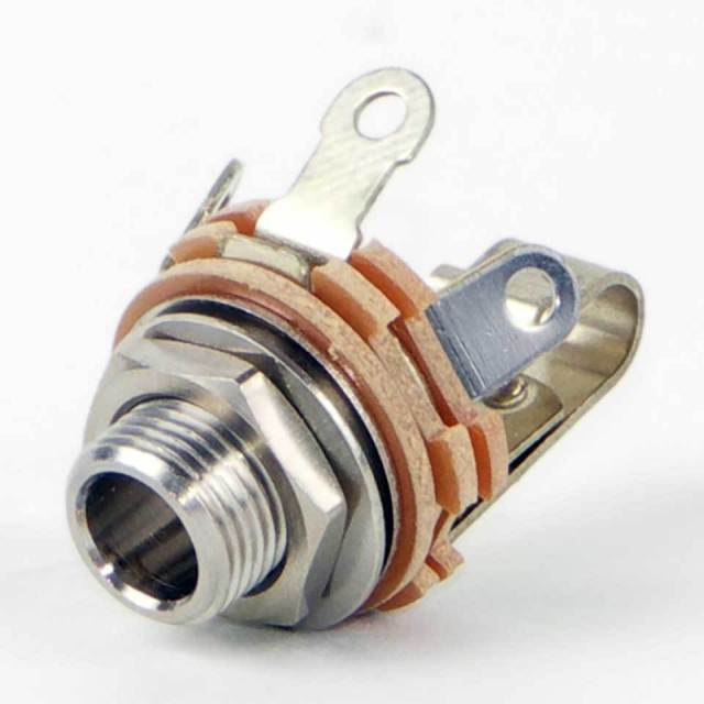 ALLPARTS/Switchcraft #12A 1/4" Jack, Tip is Shunt【3015】【在庫あり】