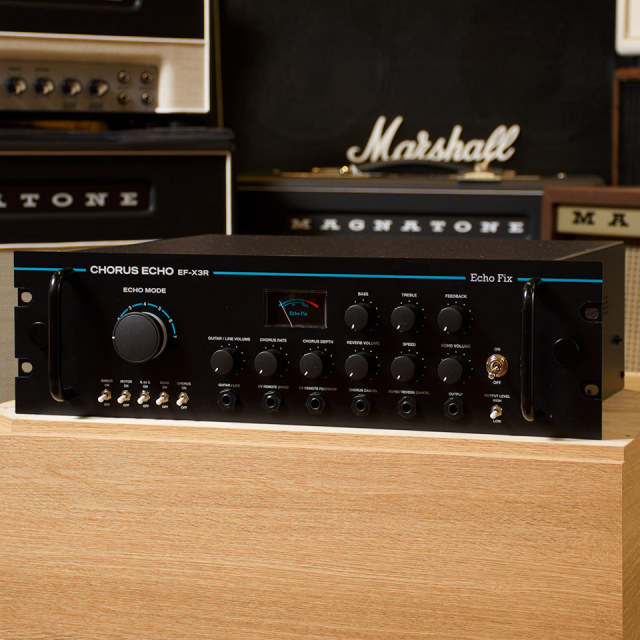 Echo Fix/EF-X3R Chorus Echo with BBD Analog Chorus & Spring Reverb (Black Panel)【お取り寄せ商品】