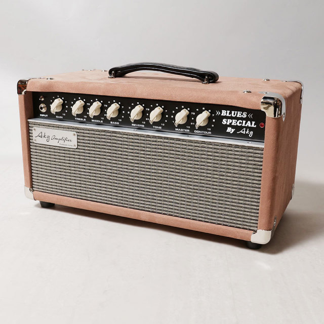 AKG Sound Design/Blues Special 50W Head Dogwood Suede Silver Grill