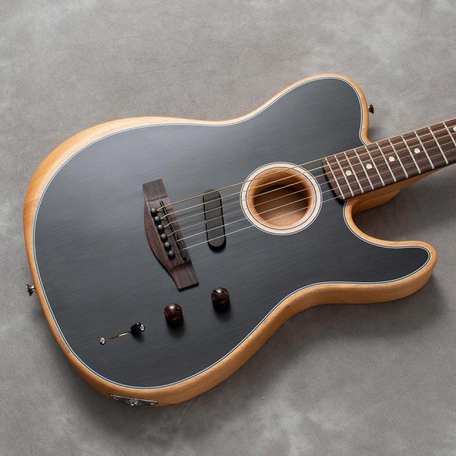 Fender/Acoustasonic Player Telecaster BRSH BK (Brushed Black