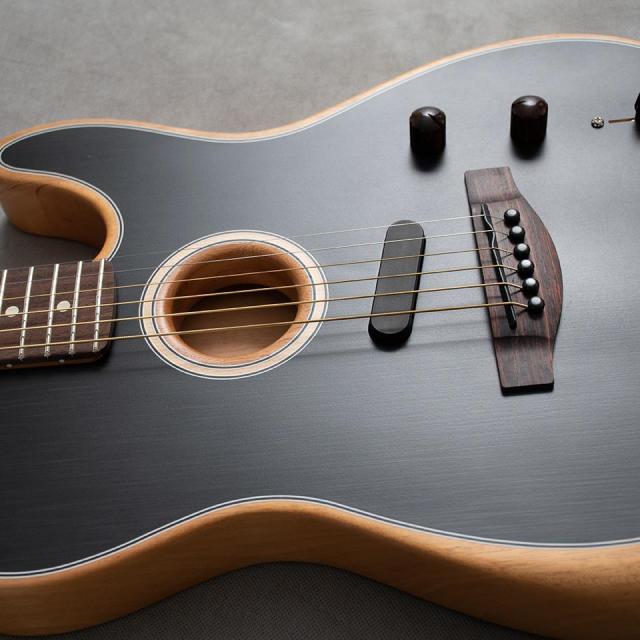 Fender/Acoustasonic Player Telecaster BRSH BK (Brushed Black