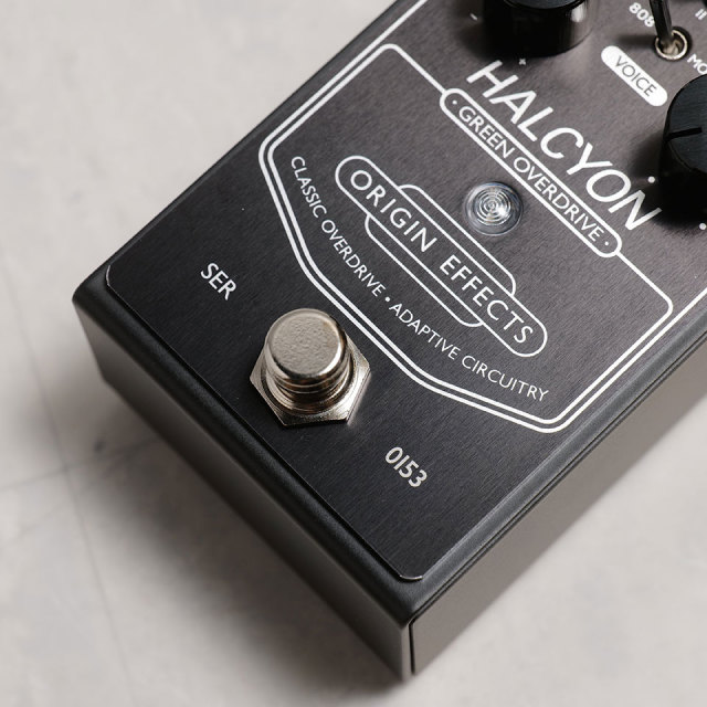 ORIGIN EFFECTS/HALCYON GREEN OVERDRIVE BLACK EDITION【在庫
