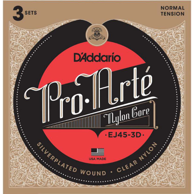 D'Addario/EJ45-3DBP【在庫あり】
