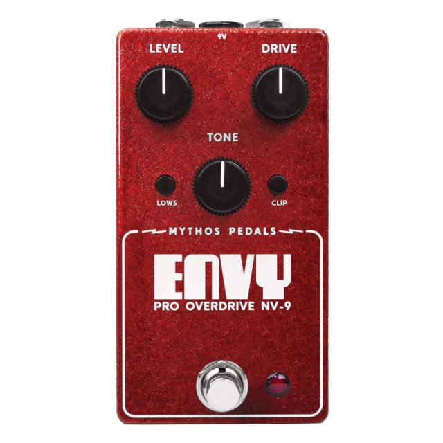 Mythos Pedals/ENVY Red sparkle【入荷待ち】【ご予約受付中】【12月中旬以降入荷予定】