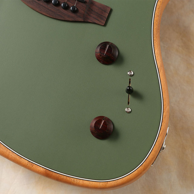 Fender/Acoustasonic Player Jazzmaster (Antique Olive)【お