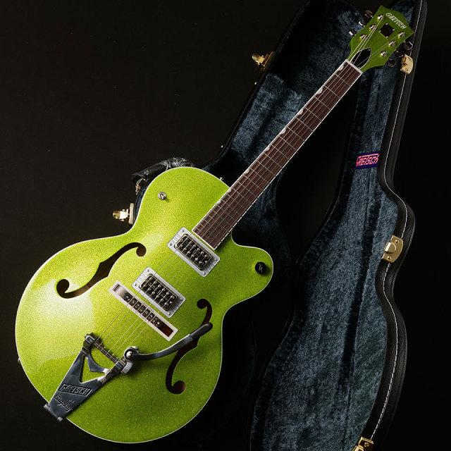 Gretsch/G6120T- HR Brian Setzer Signature Hot Rod Hollow Body with Bigsby Extreme Coolant Green Sparkle【在庫あり】【送料無料】