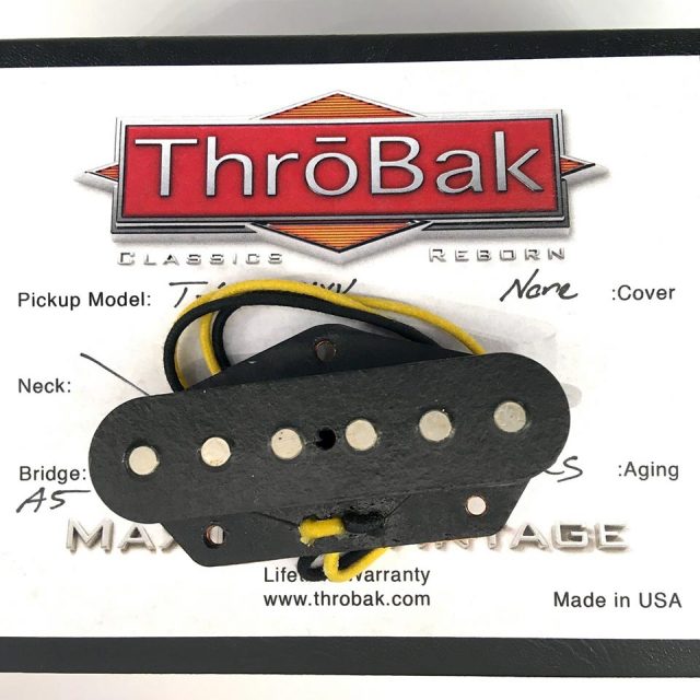 ThroBak/T-59 MXV- ThroBak Tele Guitar Pickup / Bridge / Aged【在庫