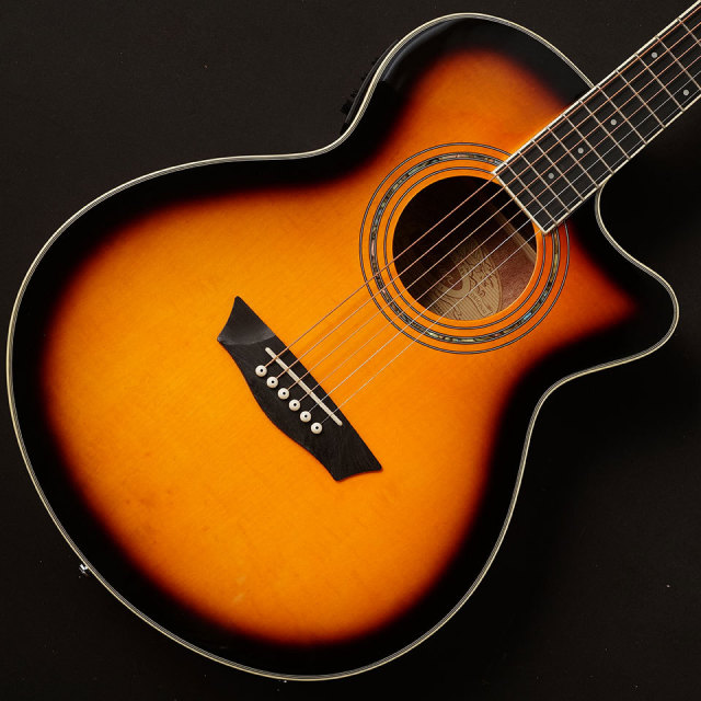 【ギターヘッドホーンアンプ他付】Washburn 　演奏性向上カスタマイズギター Washburn/EA15 Tobacco Burst【お取り寄せ商品】