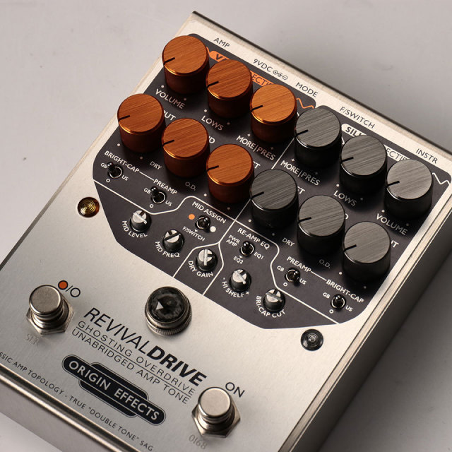 ORIGIN EFFECTS/RevivalDRIVE and Footswitch Bundle【在庫あり