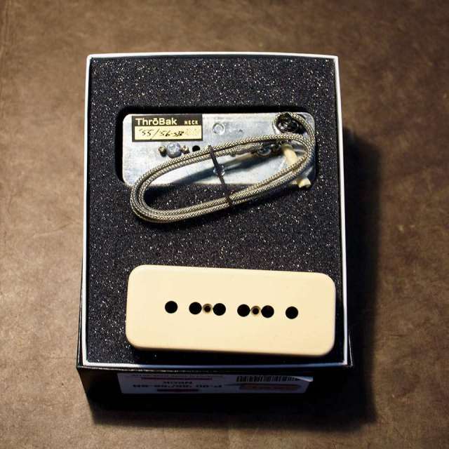 ThroBak/P-90 55-56-SB MXV NECK CREAM AGED 7.6K【フロント用