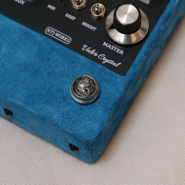 HTJ-WORKS/Valve Crystal 12AX7 Tube Preamp Black Top Dark Blue