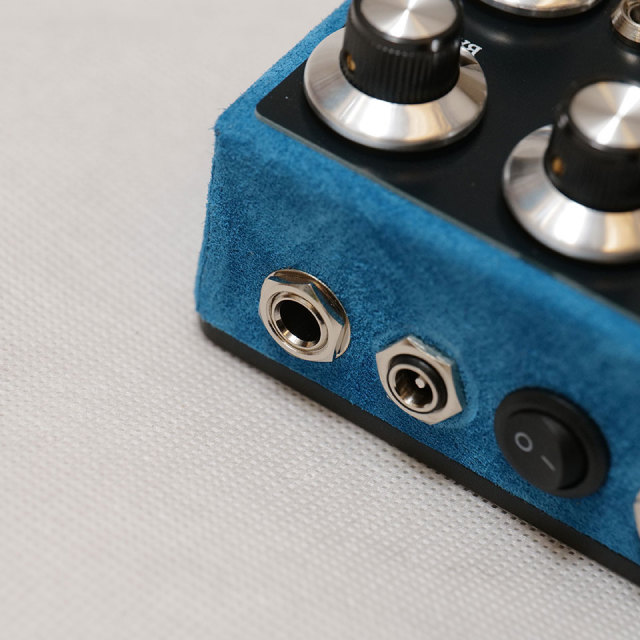 HTJ-WORKS/Valve Crystal 12AX7 Tube Preamp Black Top Dark Blue