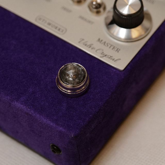 HTJ-WORKS/Valve Crystal 12AX7 Tube Preamp Silver Top Purple Suede
