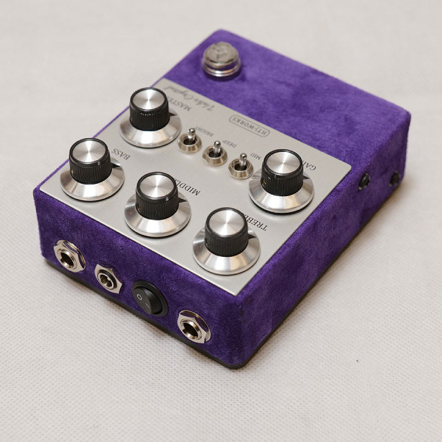 HTJ-WORKS/Valve Crystal 12AX7 Tube Preamp Silver Top Purple Suede