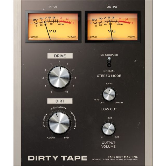 Softube/Dirty Tape【オンライン納品】