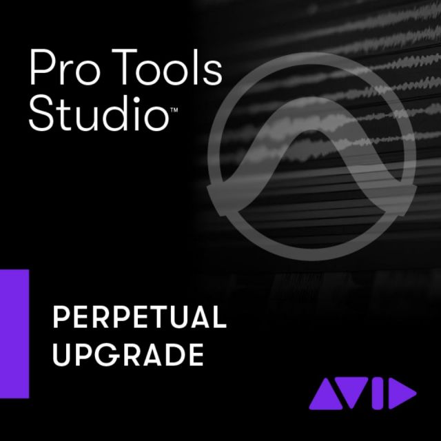 Avid/Pro Tools Studio 永続版アップグレード【オンライン納品】【値上前価格】【入荷待ち】【ご予約受付中】