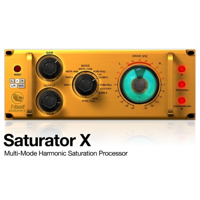 IK Multimedia/T-RackS Saturator X【オンライン納品】