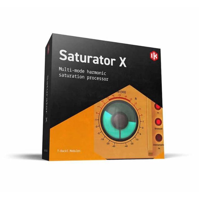 IK Multimedia/T-RackS Saturator X【オンライン納品】